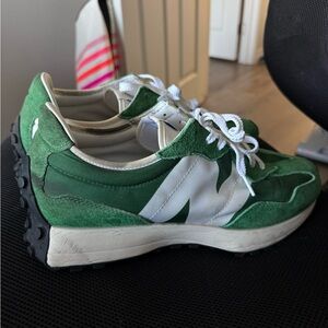 New Balance Green and White Men's Sneakers